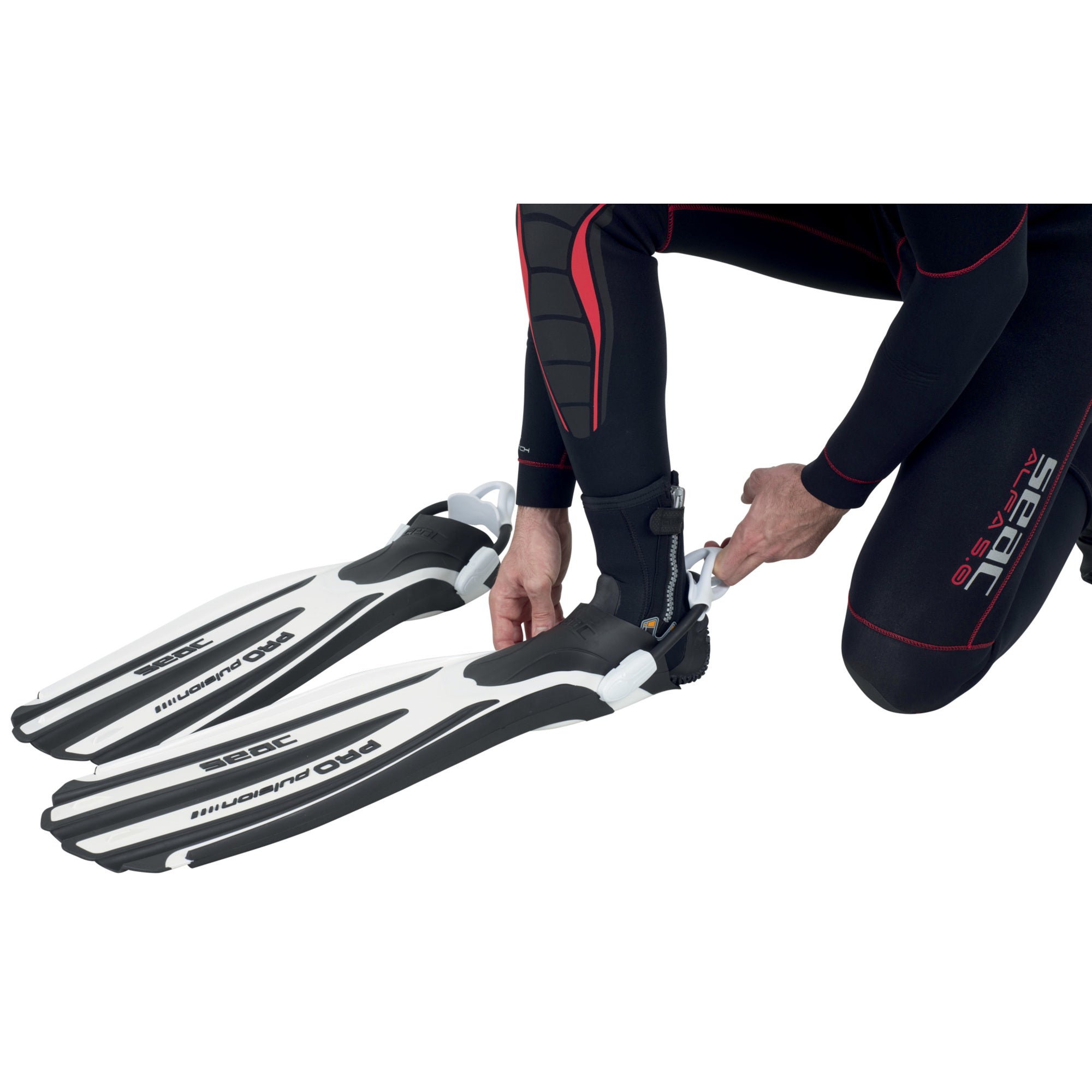 Propulsion with Sling Strap Fin