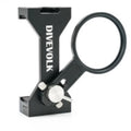 DiveVolk expansion clamp with lens adapter for wide-angle and macro attachments