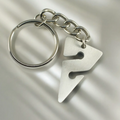 Roland St John Line Arrow cave diving keychain in pewter