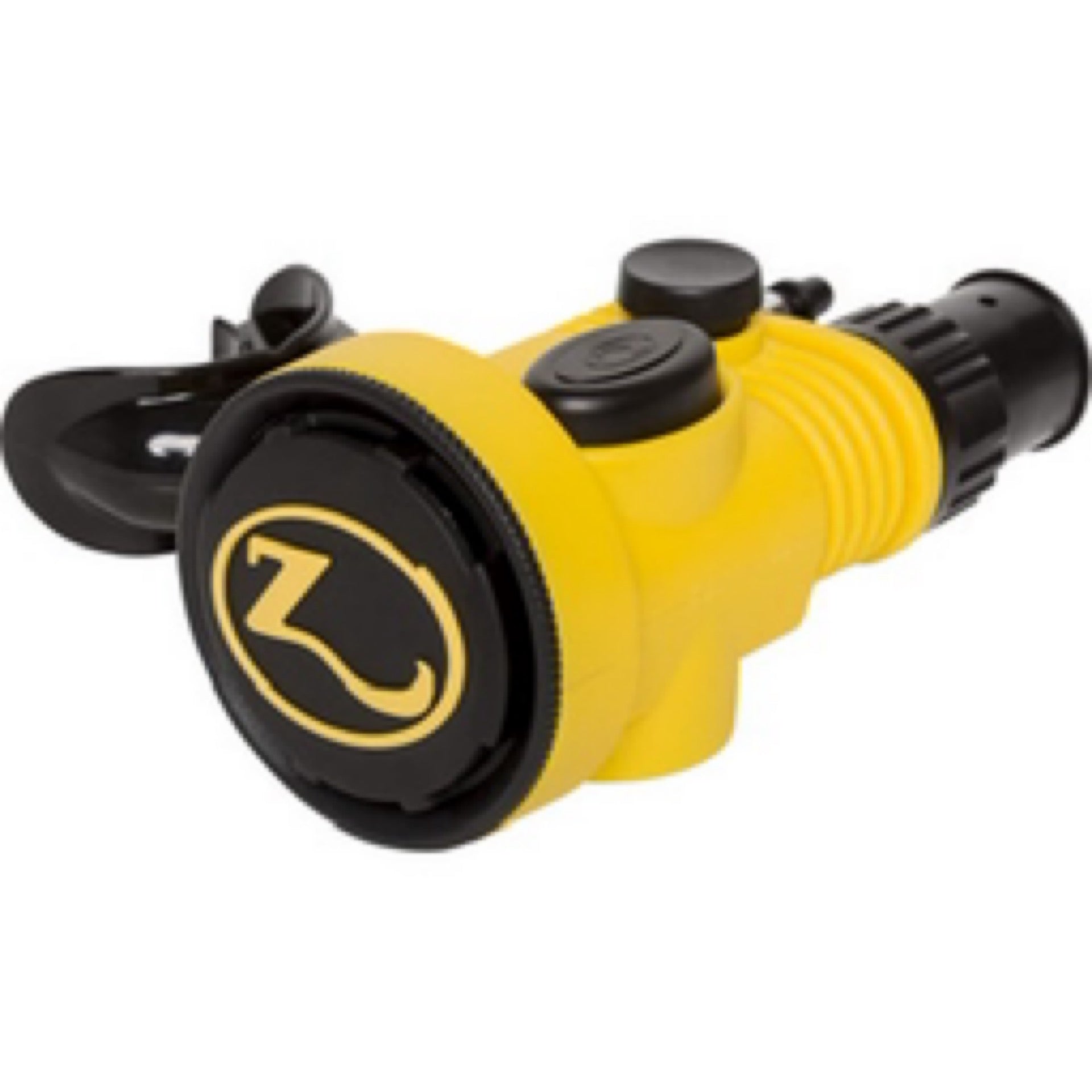 Zeagle Octo Z combining alternate air source with BCD inflator hose