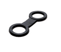 XS Scuba silicone snorkel keeper attaching snorkel to mask strap