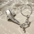 Roland St John whale shark pewter keychain