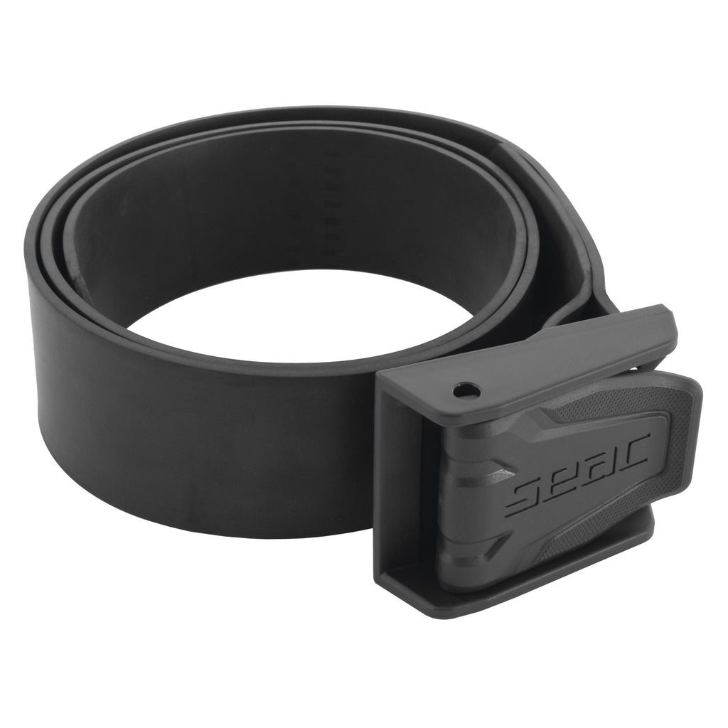 Seac elastic weight belt for freediving and spearfishing over wetsuit