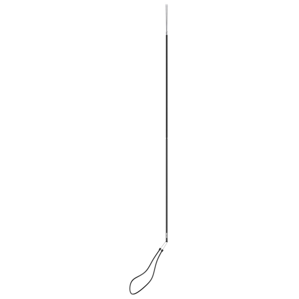 SEAC 3-pronged pole spear tip and aluminum shaft detail
