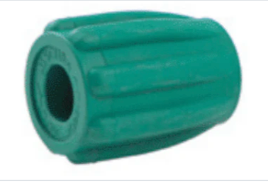 Green handwheel replacement for scuba tank valve color coding