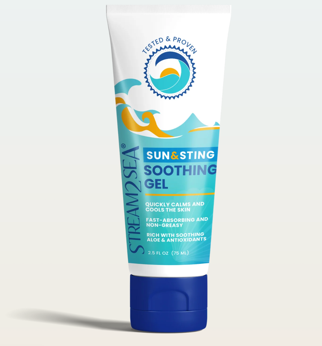 Stream2Sea soothing aloe vera gel 6 oz reef-safe after-sun treatment