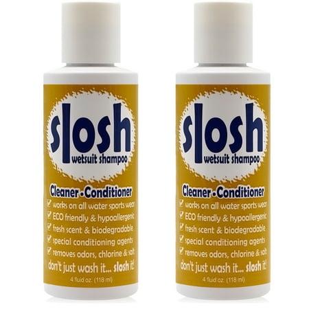 Jaws Slosh wetsuit shampoo 4 oz cleaner, disinfectant, and conditioner