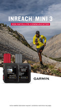 Garmin inReach Mini 3 satellite communicator with color touchscreen