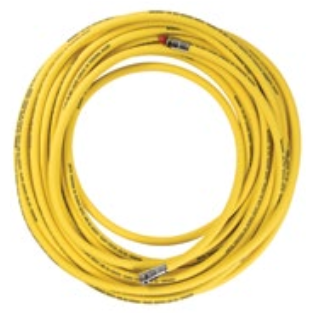 XS Scuba 25-foot yellow hookah hose for surface-supply diving