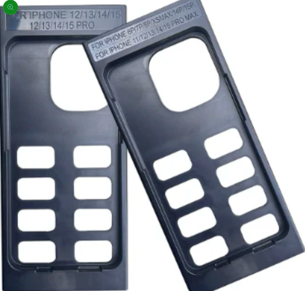 DiveVolk underwater phone tray, custom-machined to fit your exact phone model