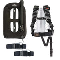Dive Rite TransPlate Package — harness, backplate, and wing assembled