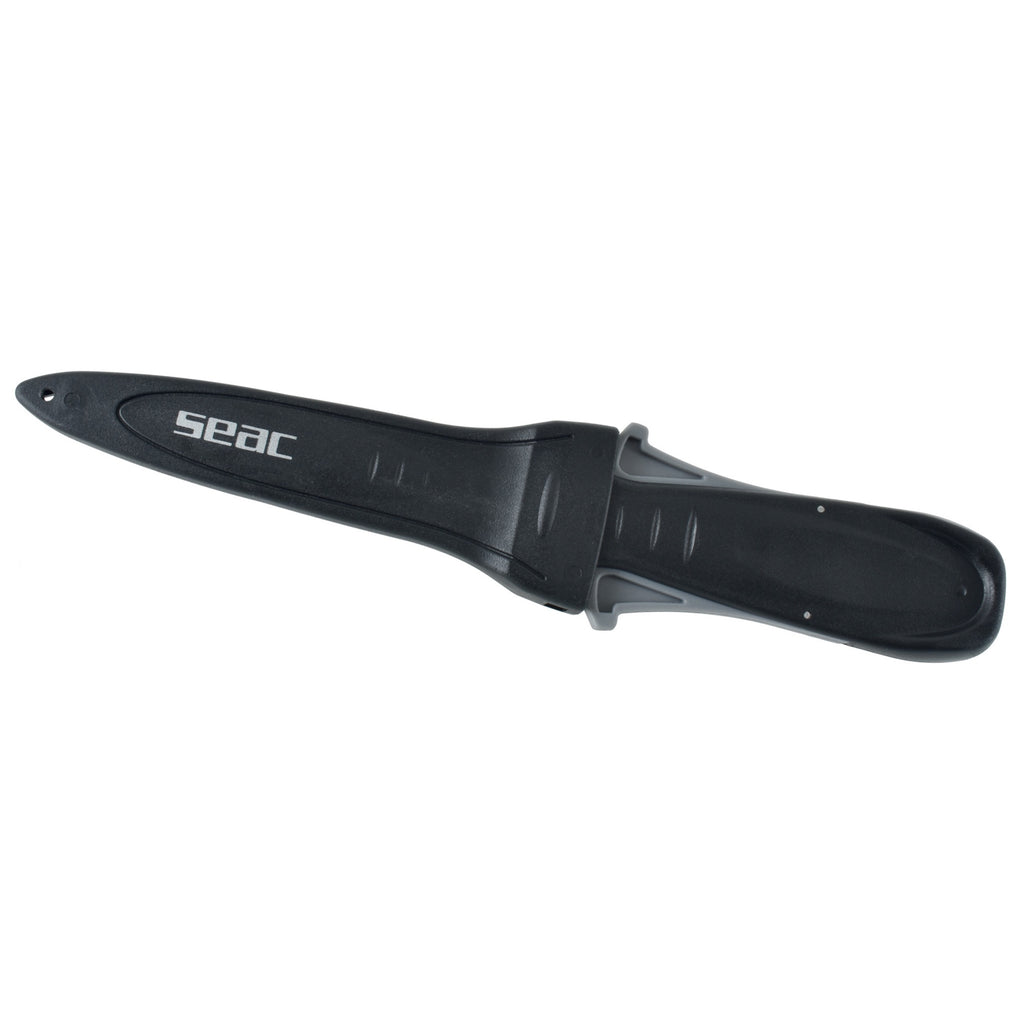 Seac Sharp knife blade and serrated edge detail