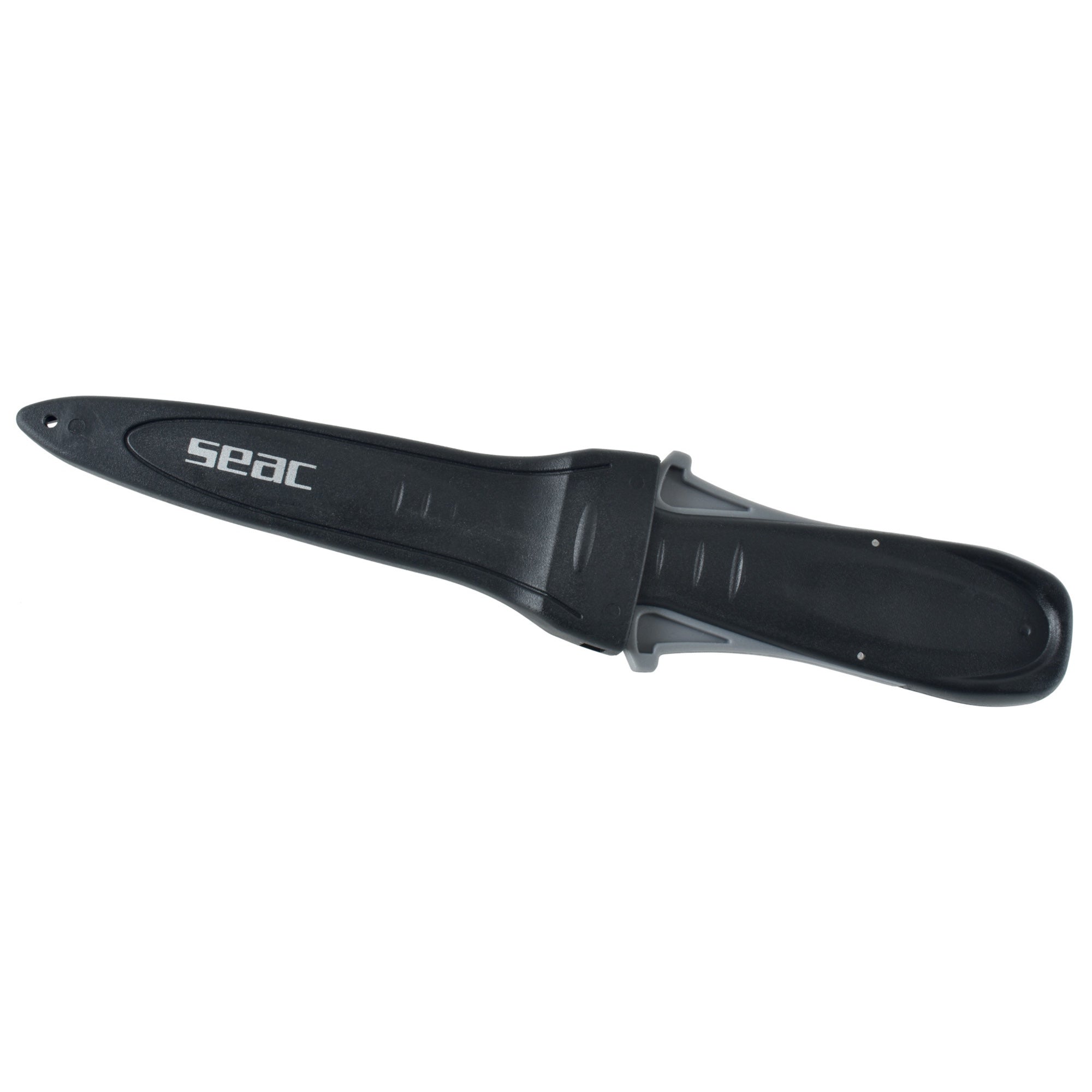Seac Sharp knife blade and serrated edge detail
