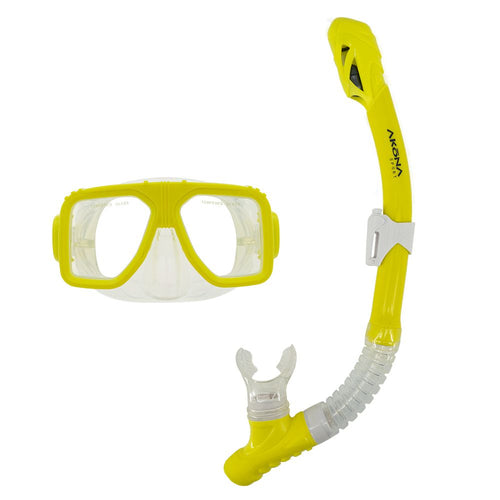 Akona Sport Mask & Dry Snorkel Set