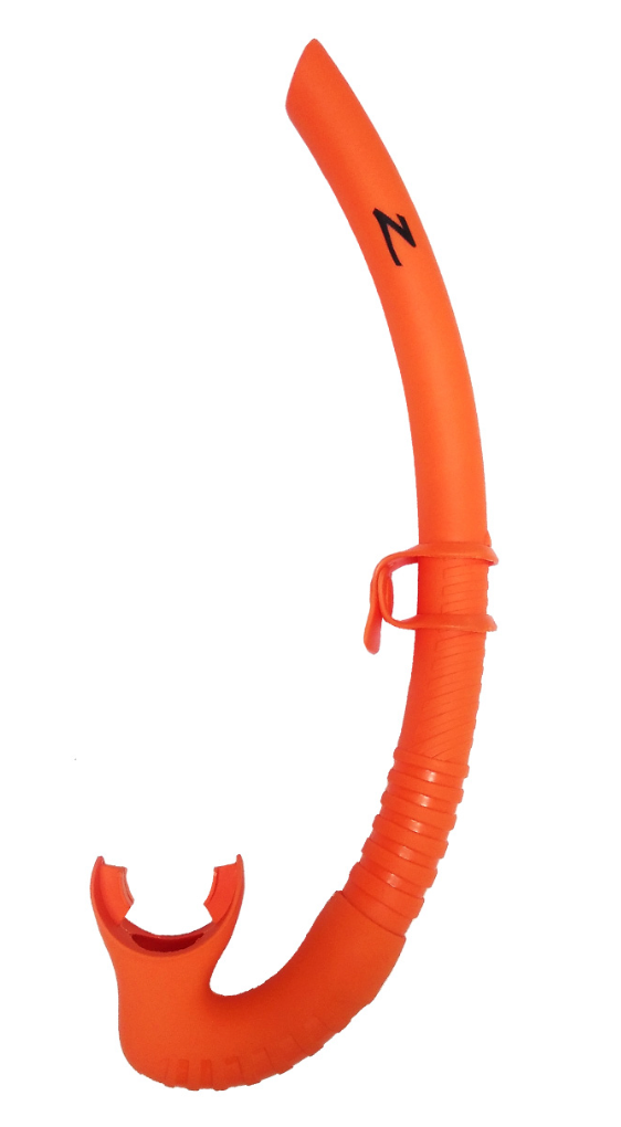 Zeagle Tango semi-dry snorkel with flexible lower section