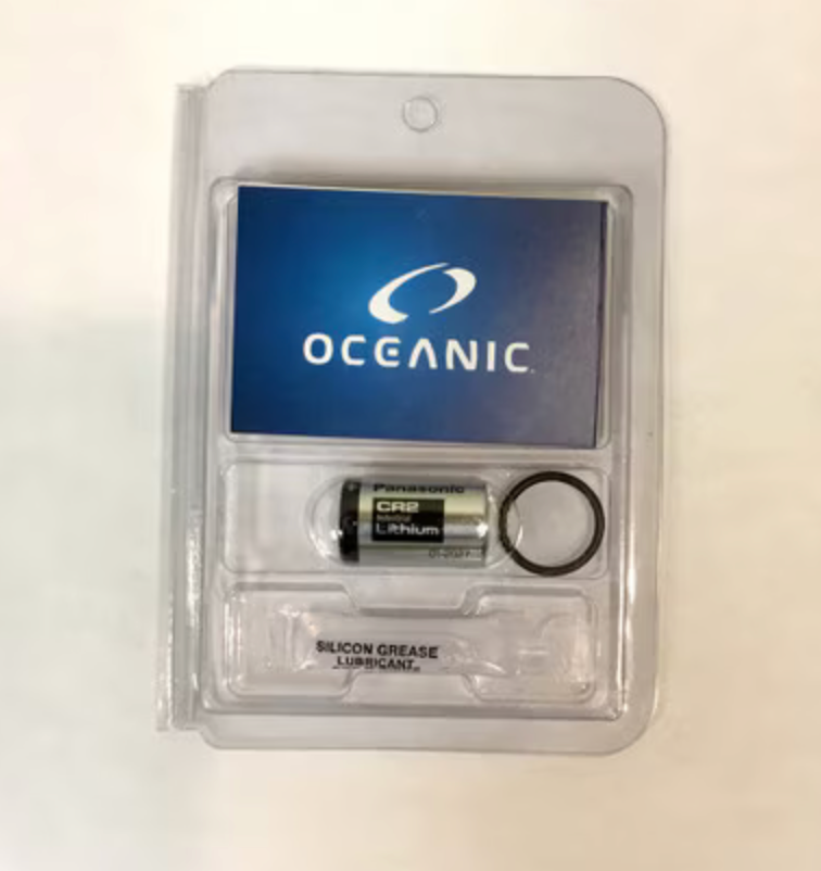 Oceanic AI transmitter battery kit with battery and replacement O-ring