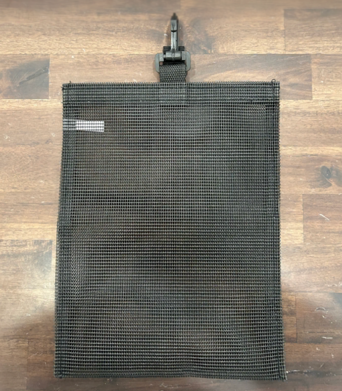 Marine Sports mesh collection bag for shells and shark teeth
