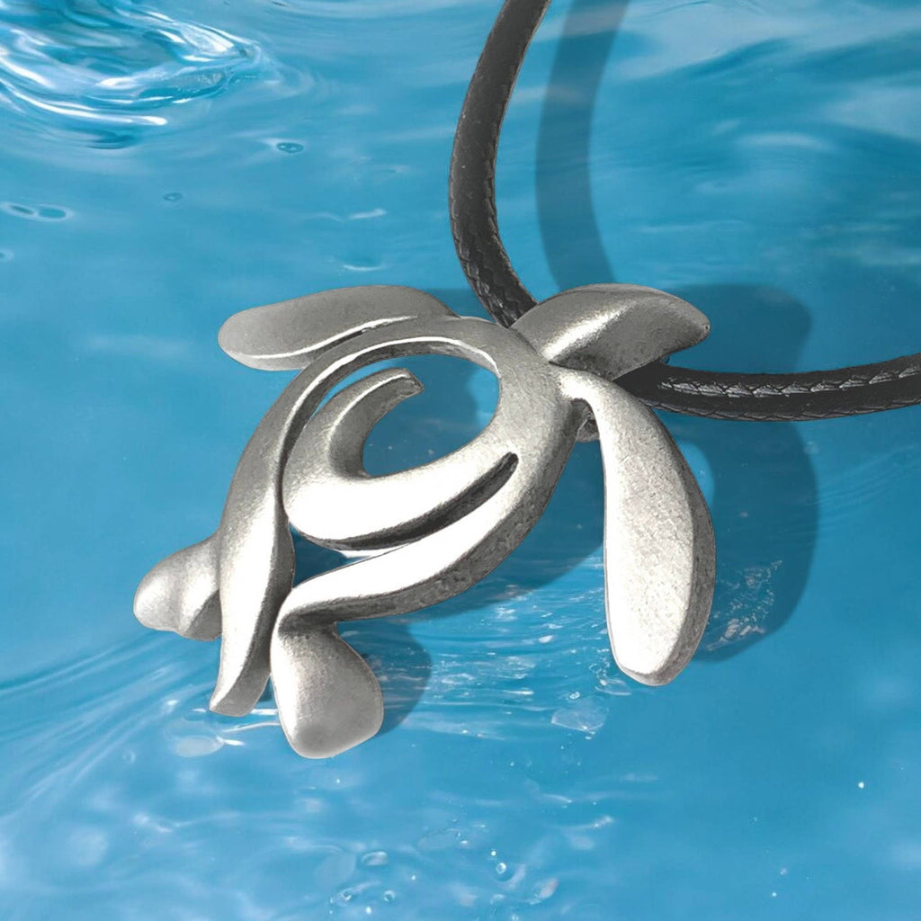 Sea Turtle Honu Necklace 18"