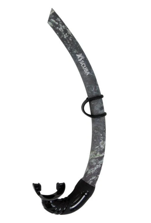 XS Scuba Ambush semi-dry purge snorkel with splashguard