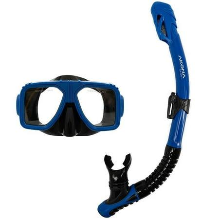 Akona Sport Mask & Dry Snorkel Set