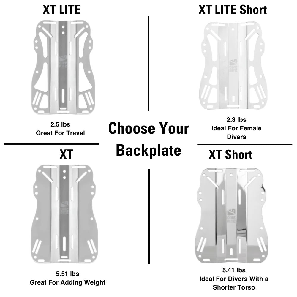 Dive Rite Transplate Doubles Package