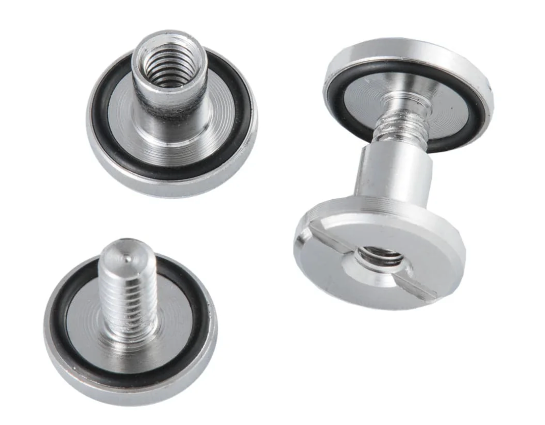 Dive Rite stainless steel assembly screws set of 2 for backplate harness