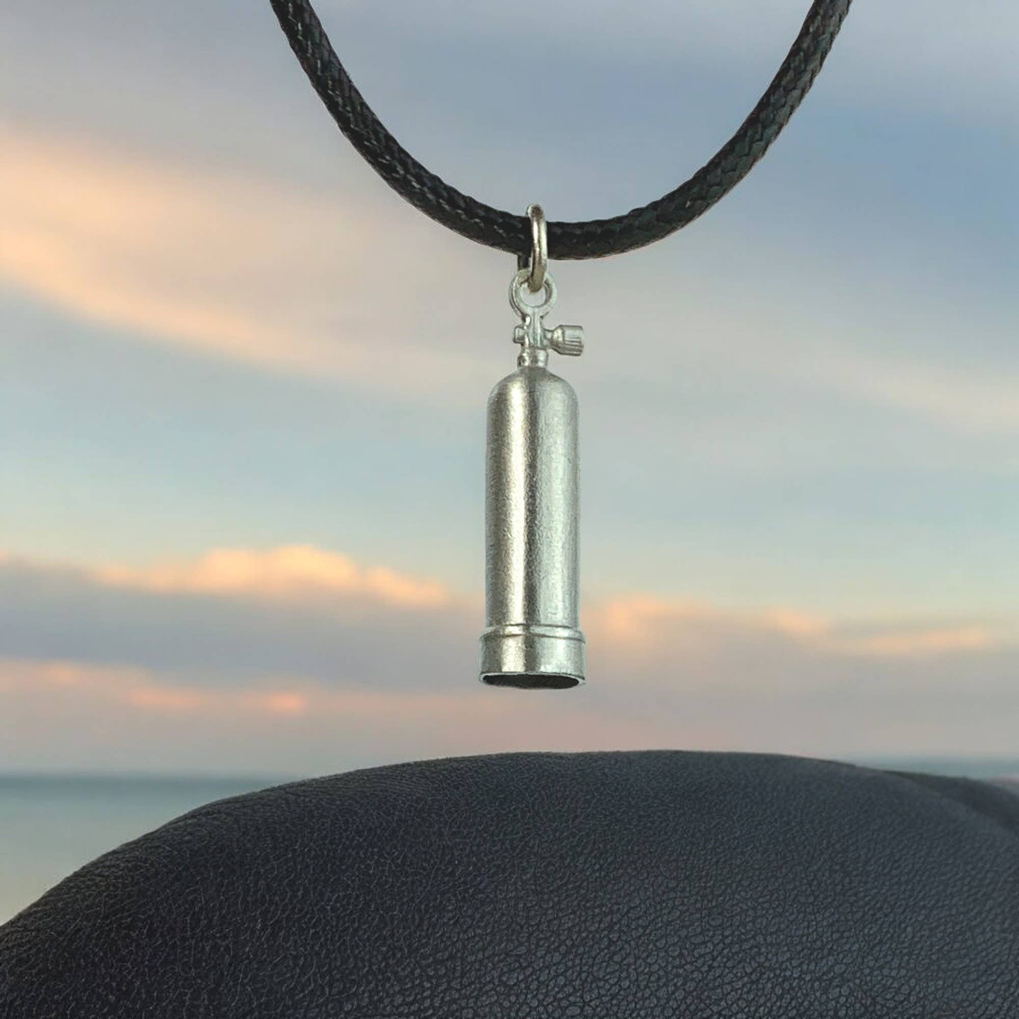 Scuba Tank Necklace 18"