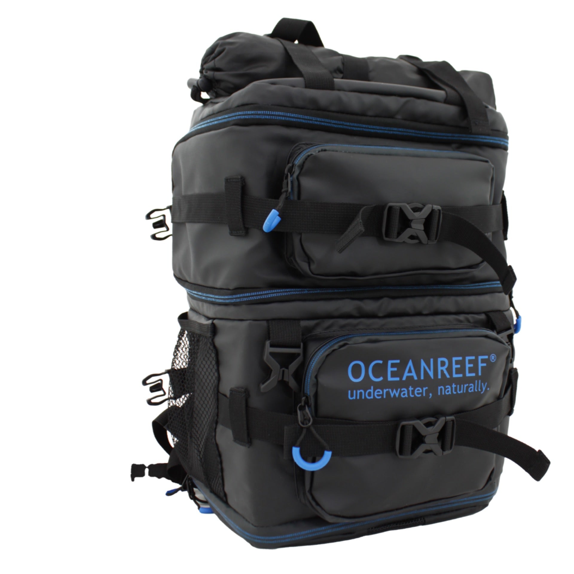 Ocean Reef backpack for transporting full face mask and accessories