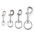 Dive Rite small swivel bolt snap preventing line twist on BCD