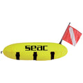 Seac yellow torpedo buoy surface marker for spearfishing and freediving
