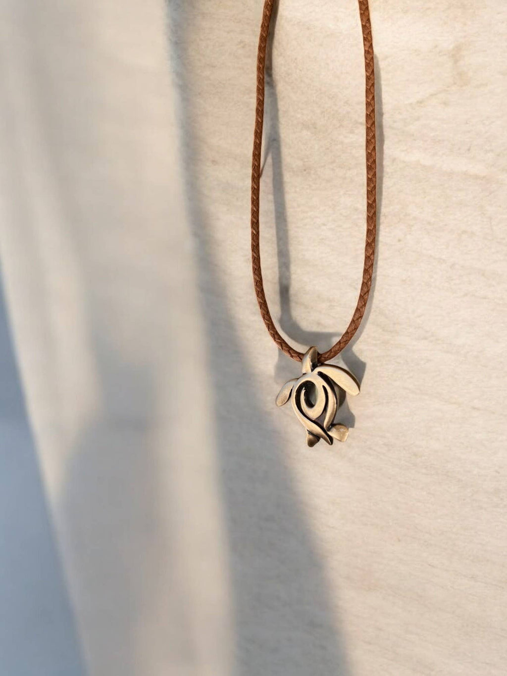 Sea Turtle Bronze Necklace 18"