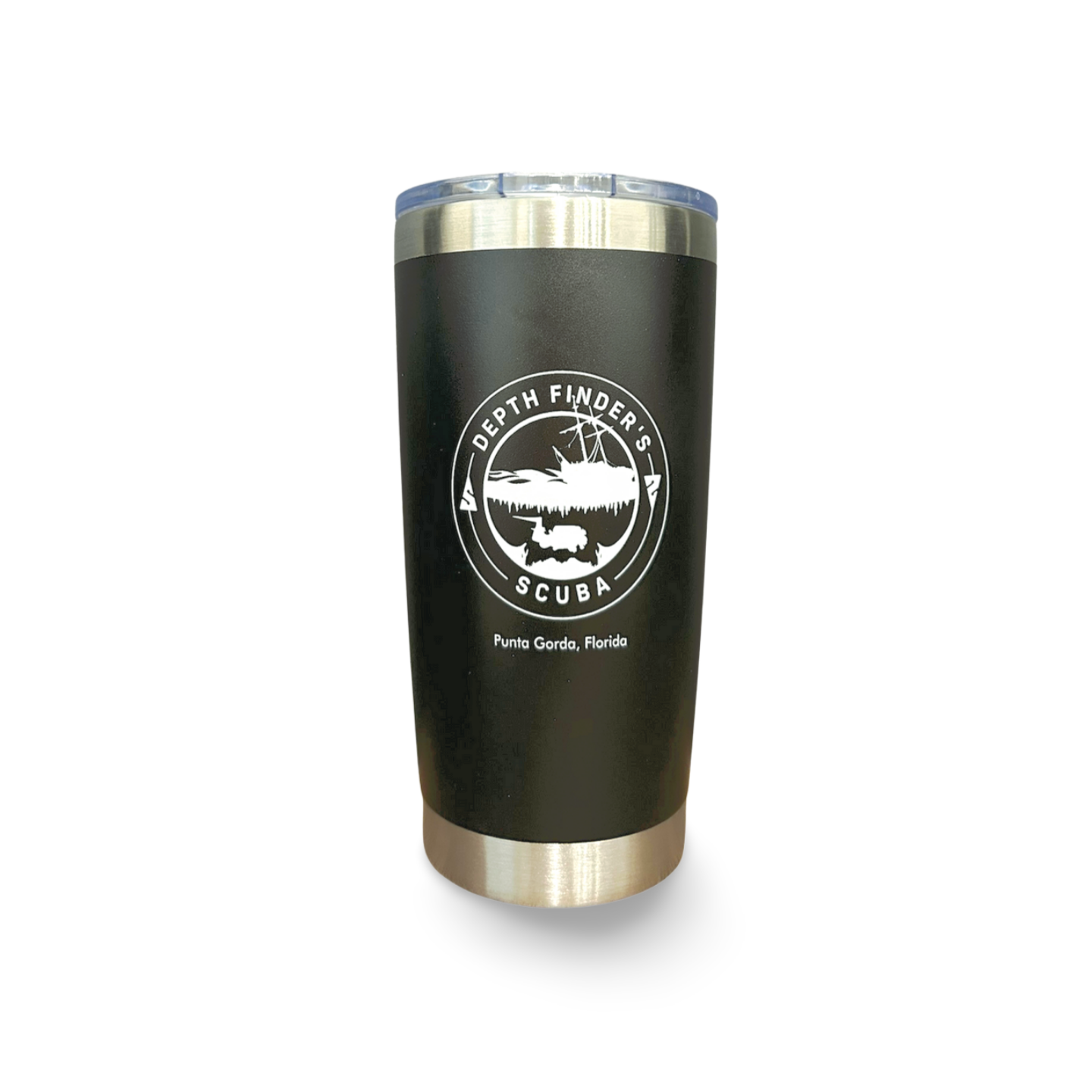 Depth Finder's Scuba Tumbler