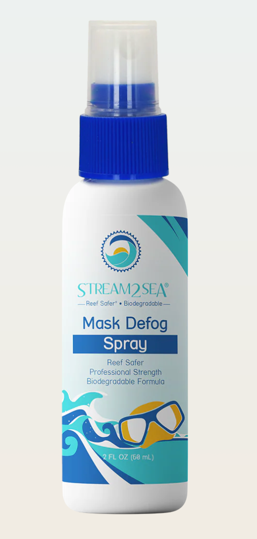 Stream2Sea reef-safe biodegradable defog spray for dive masks