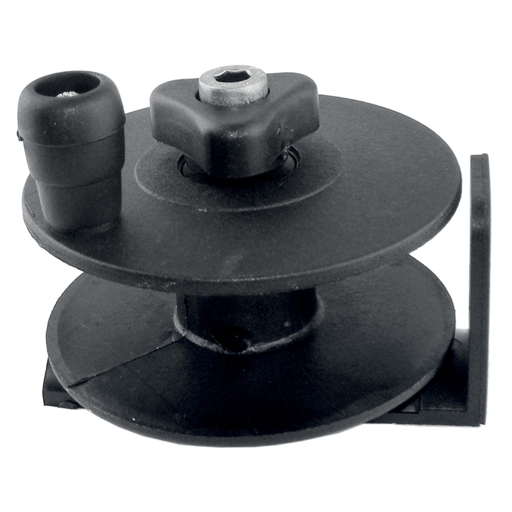 SEAC air gun reel mounting and line detail