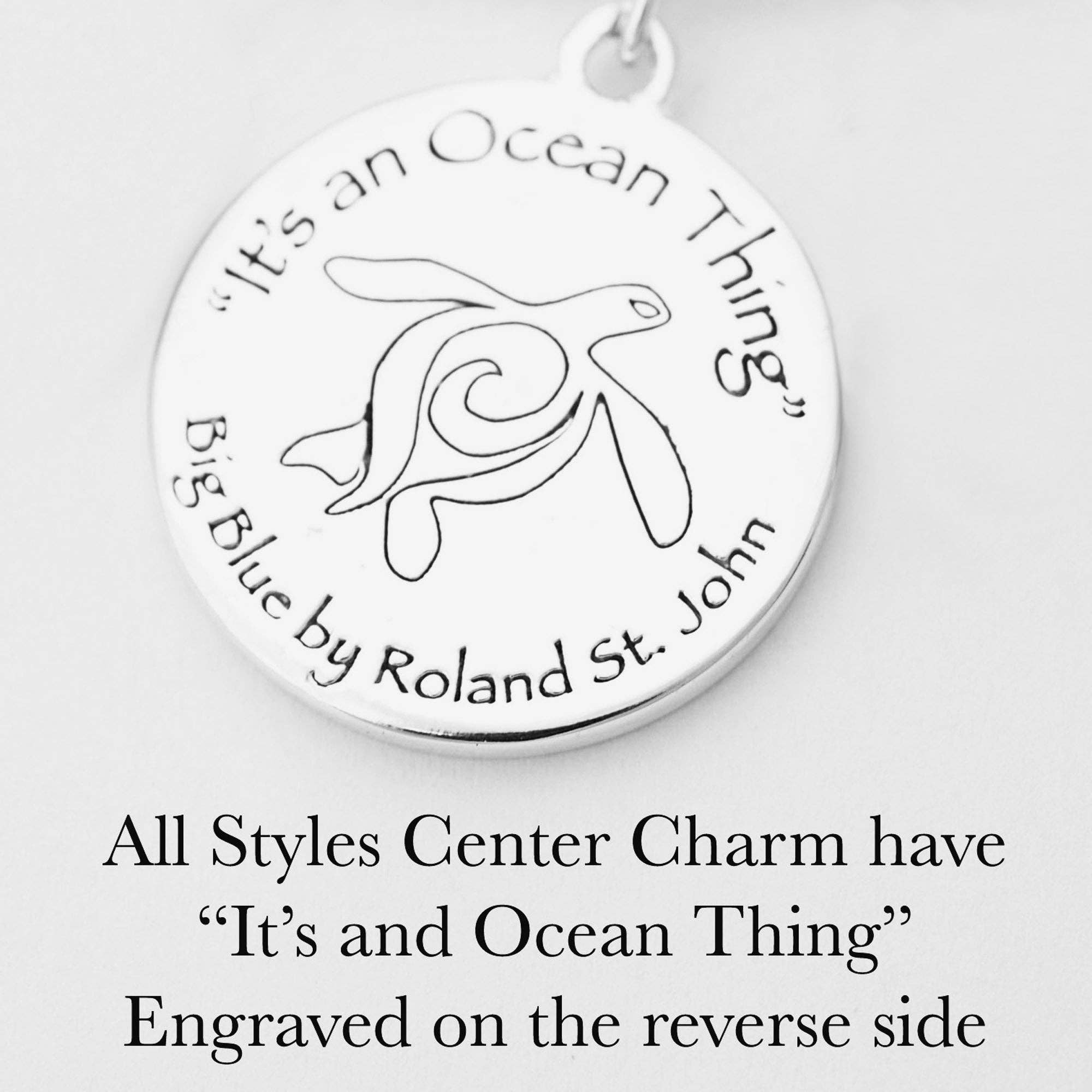 Dolphin Adjustable Charm Bracelet – I Love Collection - Sterling Silver