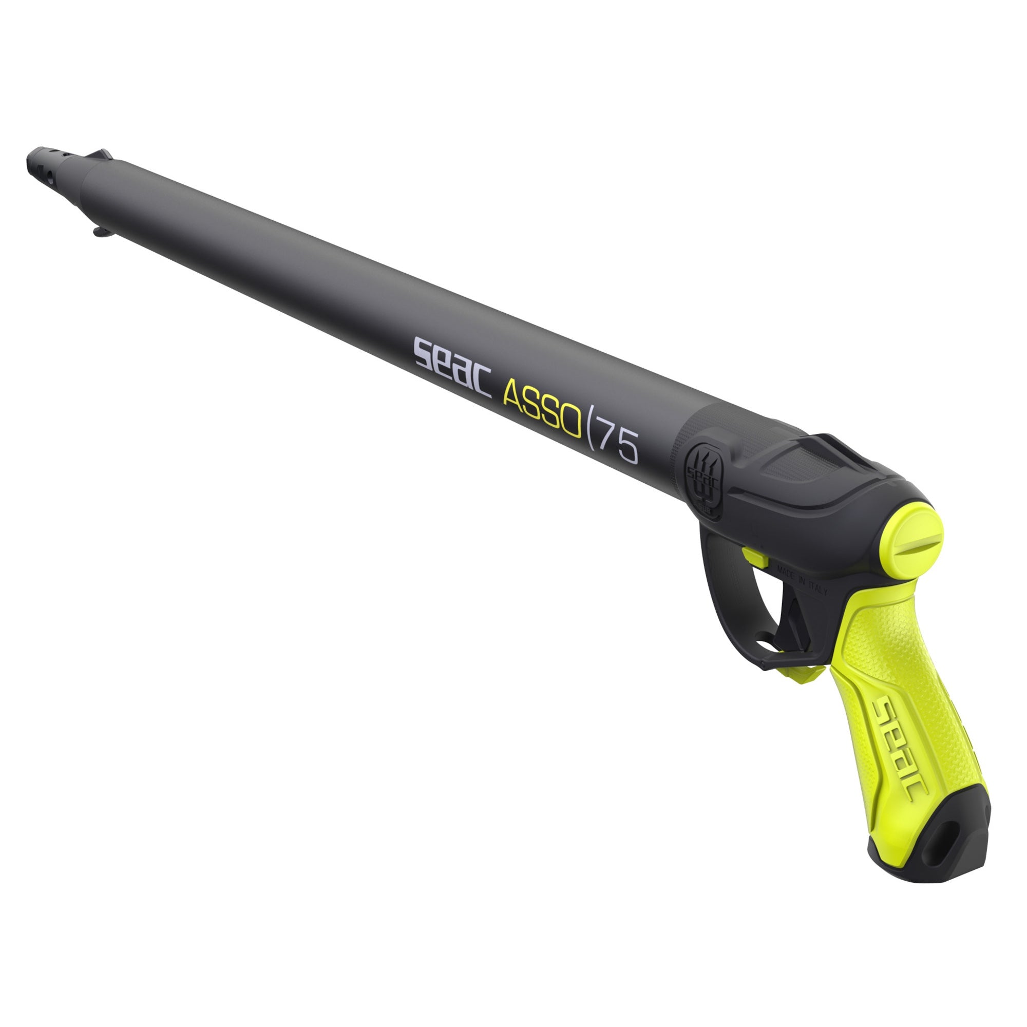 SEAC ASSO pneumatic speargun trigger and body detail