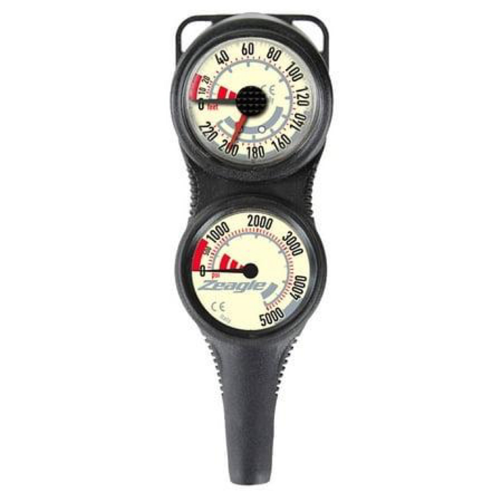 Zeagle Combo 2 dual-gauge console with SPG and depth gauge