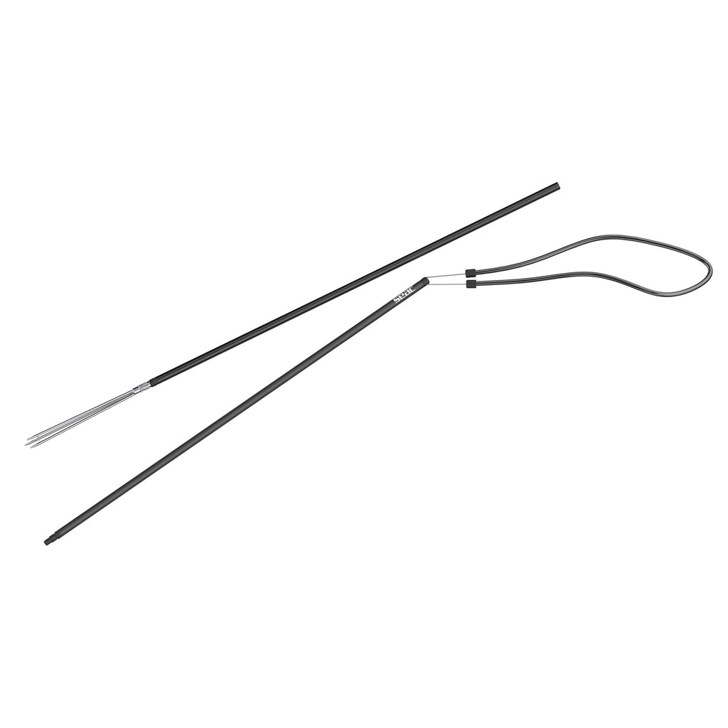 SEAC 3-pronged pole spear 160cm for quiet, accurate reef hunting