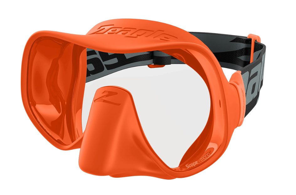 Zeagle Scope Mono single-lens dive mask with silicone skirt
