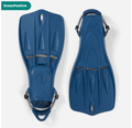 Fourth Element Tech Fin in natural rubber with density gradient foot pocket