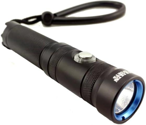 Kraken NR-1000 1000-lumen aluminum dive and outdoor light with 18650 battery