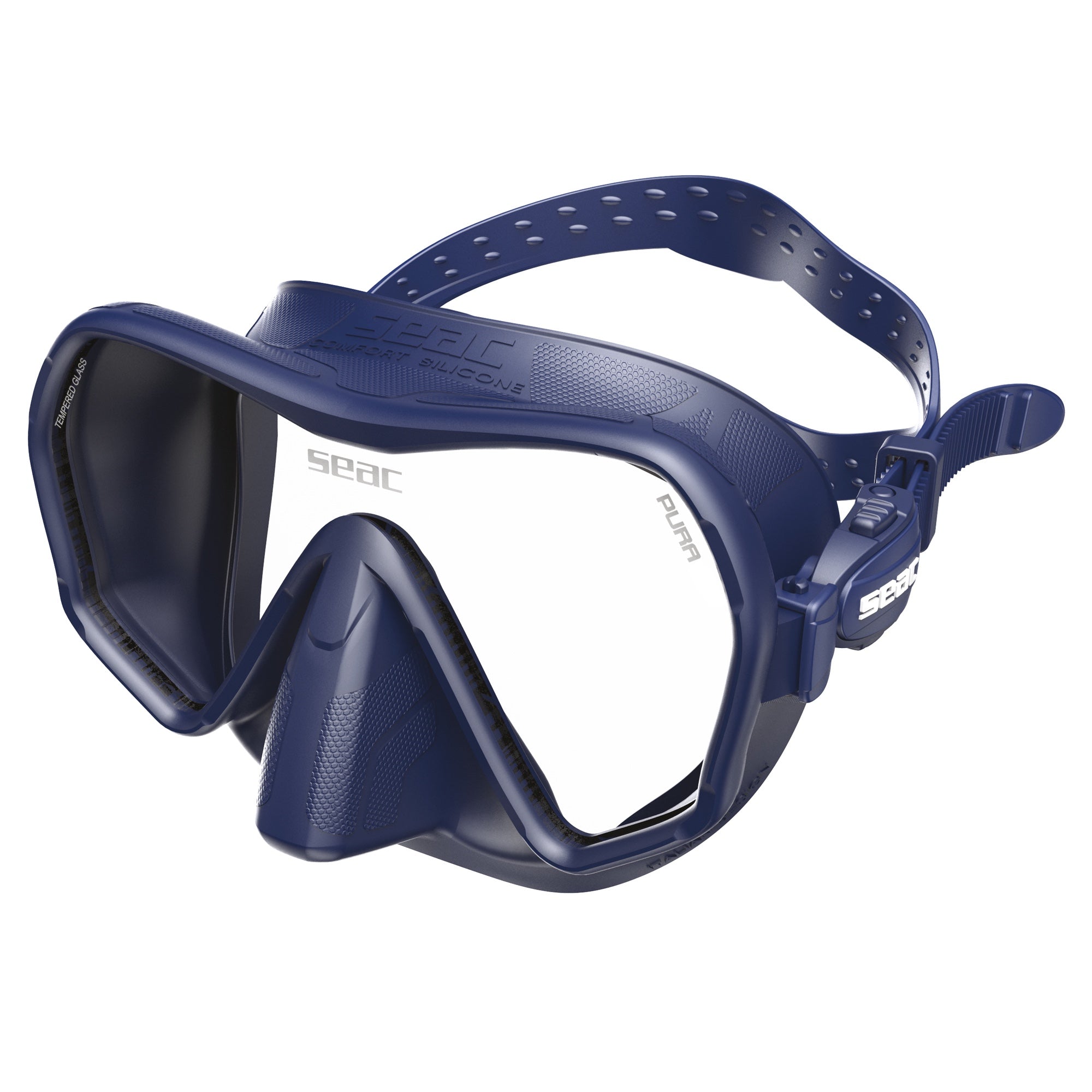 Seac Pura mask color variants and skirt detail