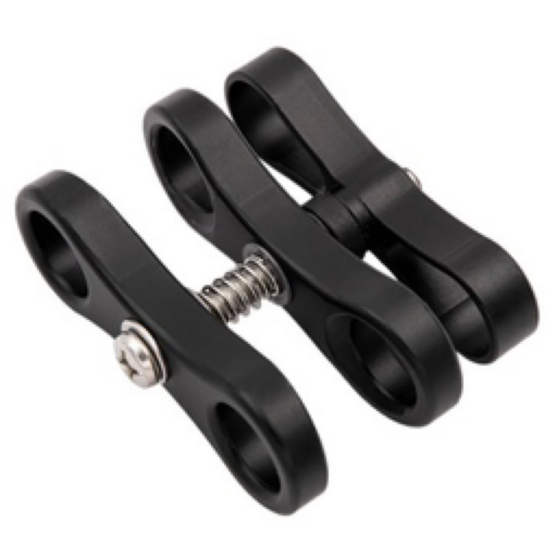 DiveVolk aluminum ball joint clamp with 360-degree rotation for underwater rigs