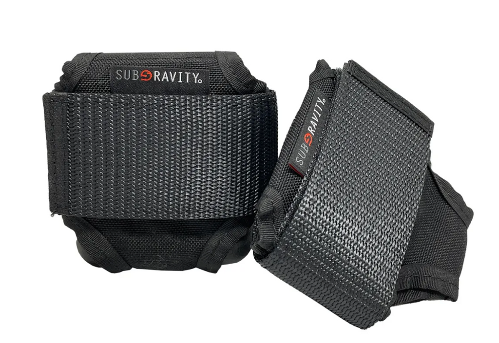 Subgravity backplate trim weight pockets pair for precise trim adjustment