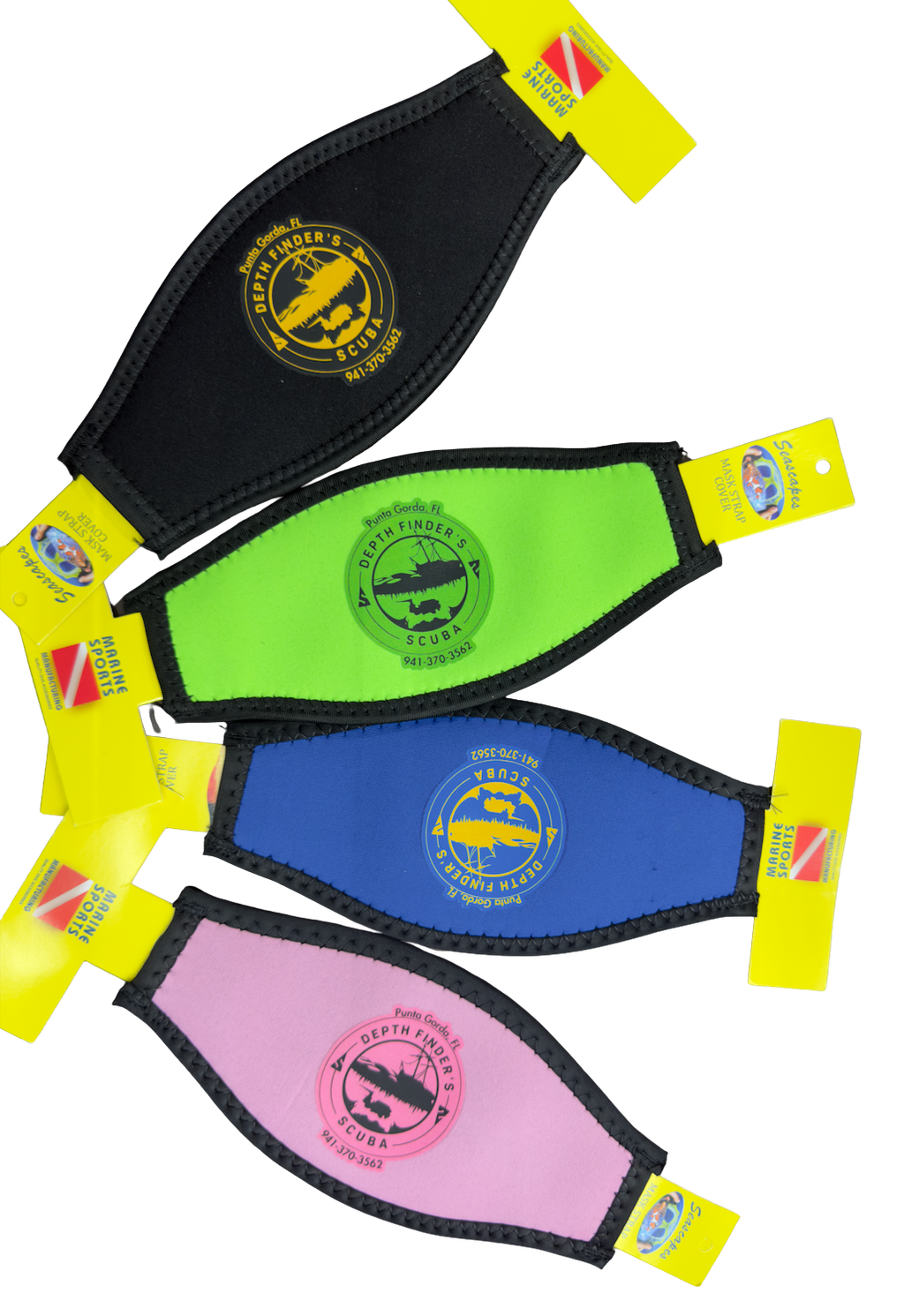 Depth Finder's Neoprene Mask Strap