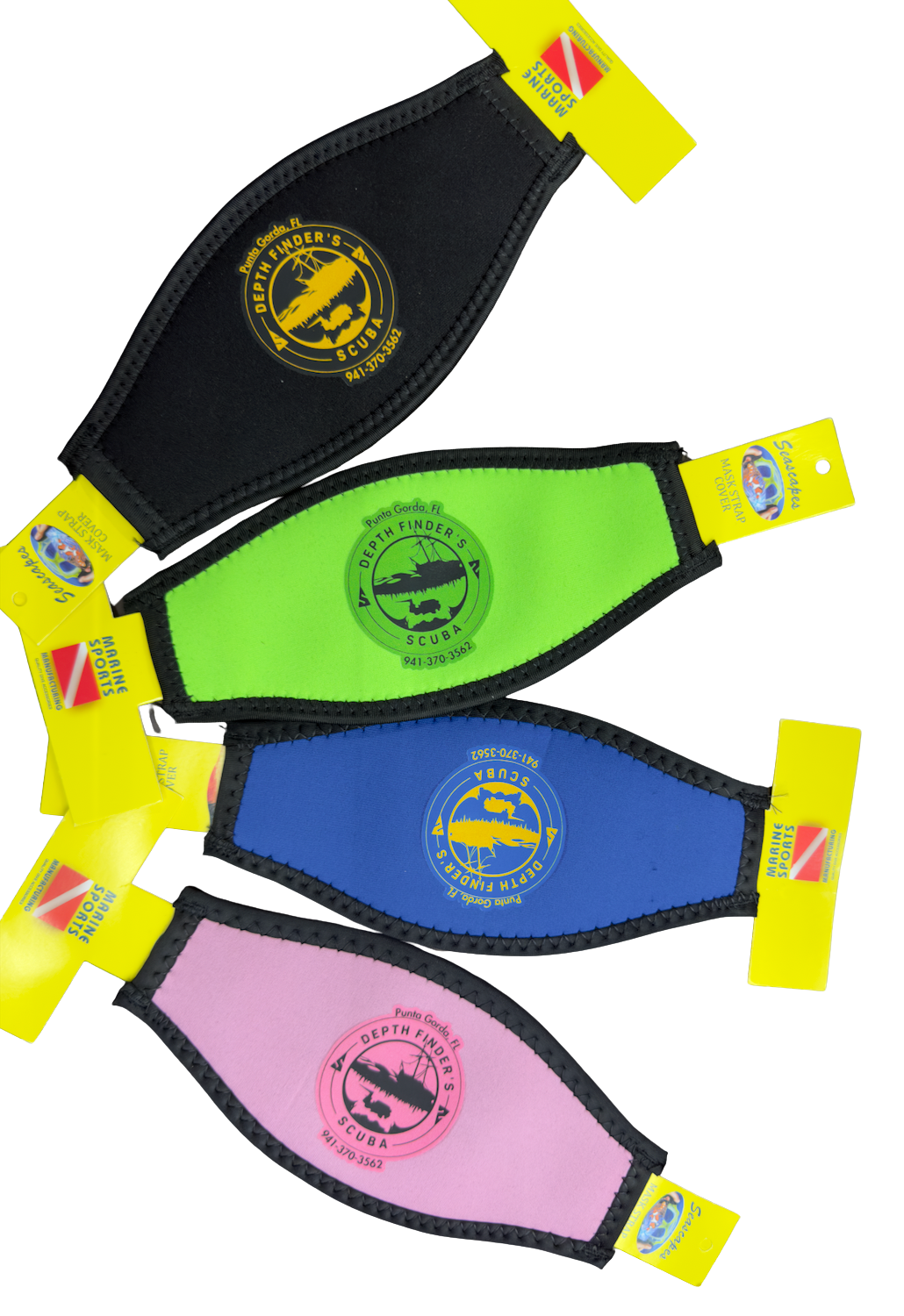 Depth Finder's Neoprene Mask Strap