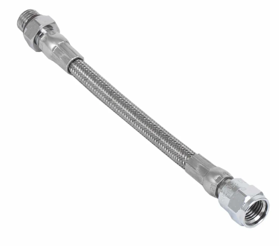 Dive Rite braided stainless steel 6-inch high-pressure SPG hose