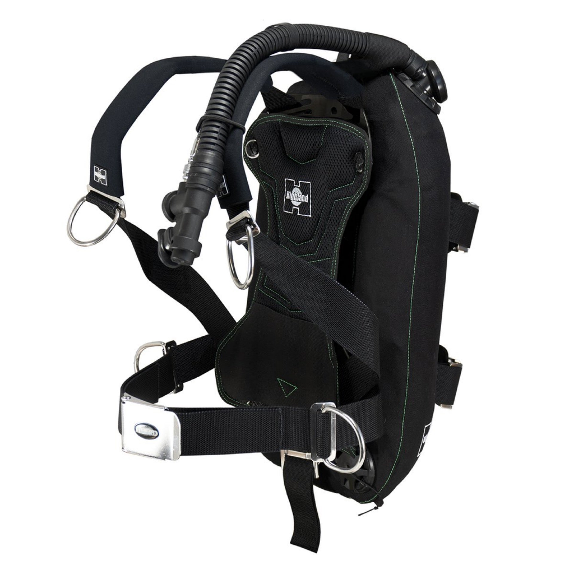 XS Scuba Highland Travel Backplate and Wing, packable BP/W system