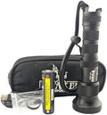 Kraken NR-1800Z 1800-lumen adjustable-beam dive light with rechargeable battery